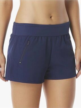 Beach House Navy Blue Swim Shorts
